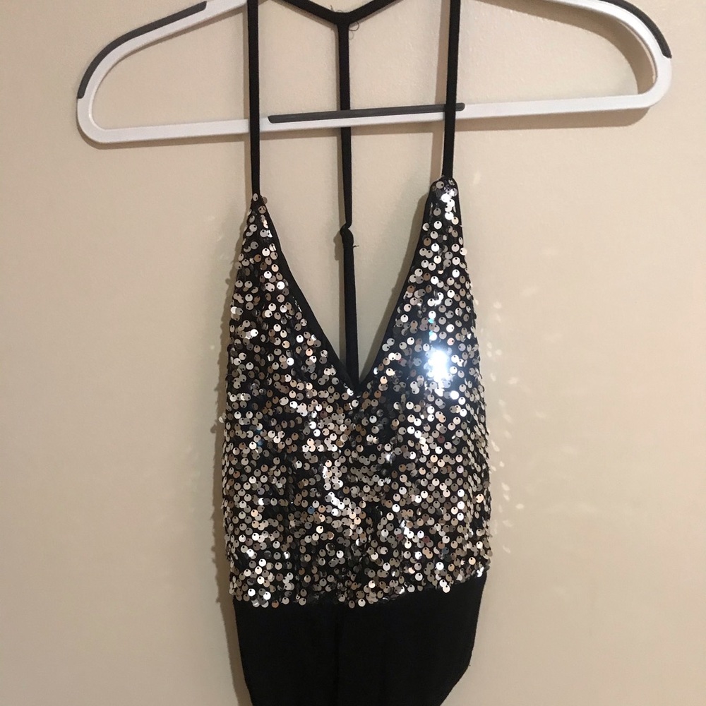 Sparkly bodysuit
